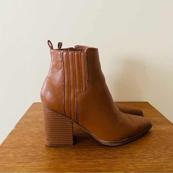 Indigo Caramel Ankle Booties - Picture 9 of 14